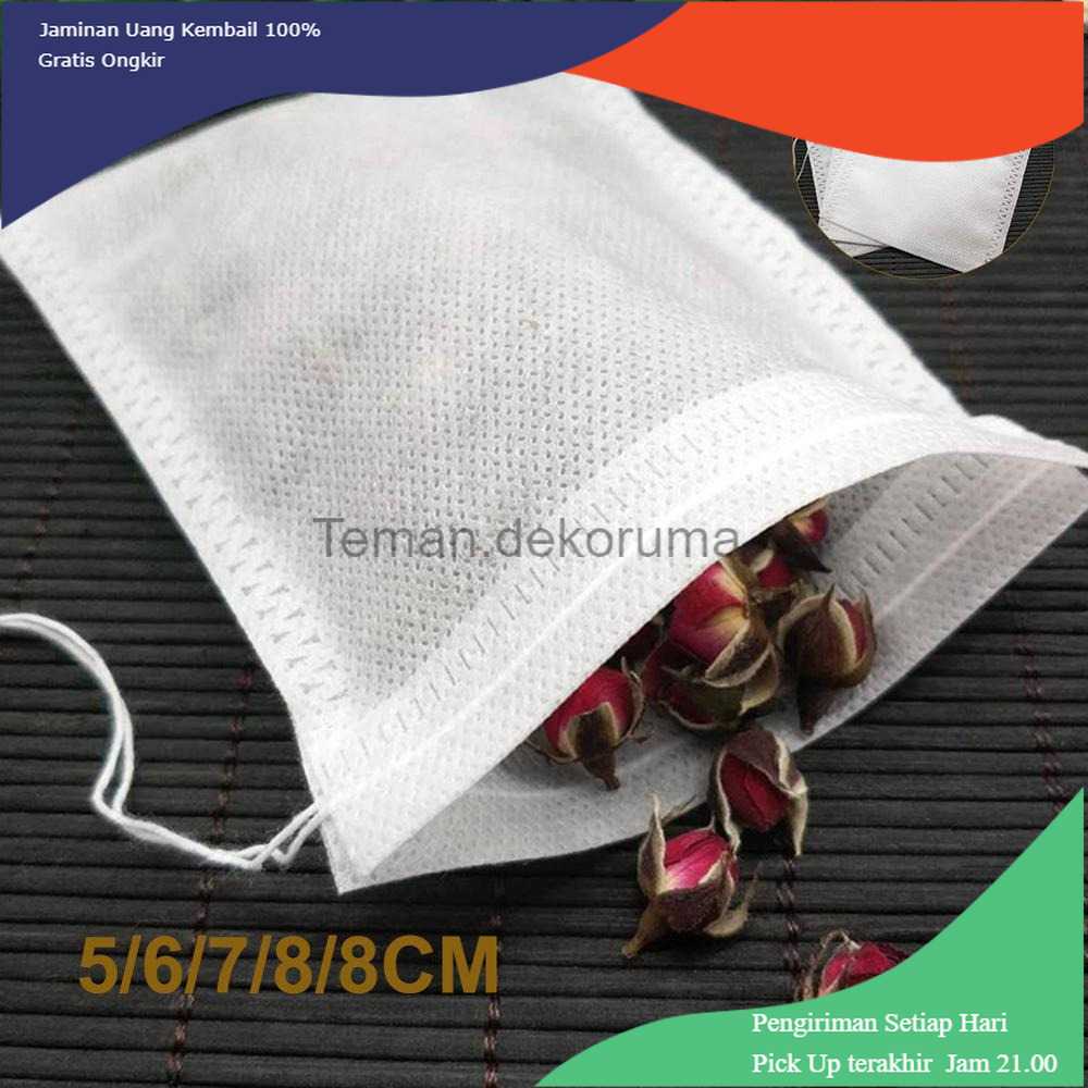 TD-DA1 Miss Rose Kantong Filter Saringan Teh Teabag Disposable 100 PCS - M100