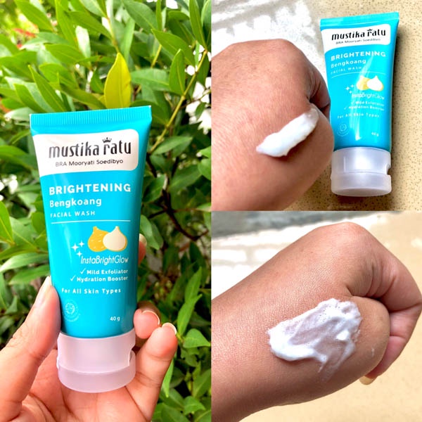 Mustika Ratu Brightening Bengkoang Facial Wash 40 g, 100 g_Cerianti