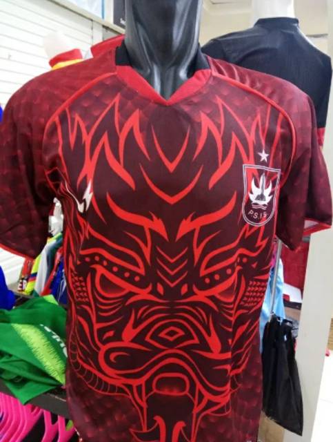 Jersey PSIS Semarang Kiper 2019 3rd Merah  Liga 1 Gojek Training Terbaru Printing