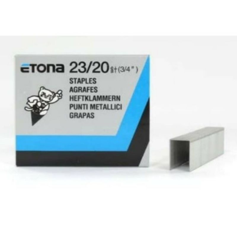 

Staples / Isi Staples Etona 23/20 (1kotak)