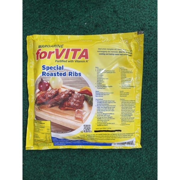 Margarin ForVITA 200gr / mentega / butter