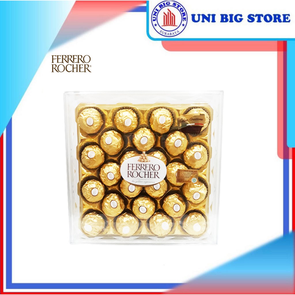 

Coklat Ferrero Rocher Chocolate T24 300 gr isi 24