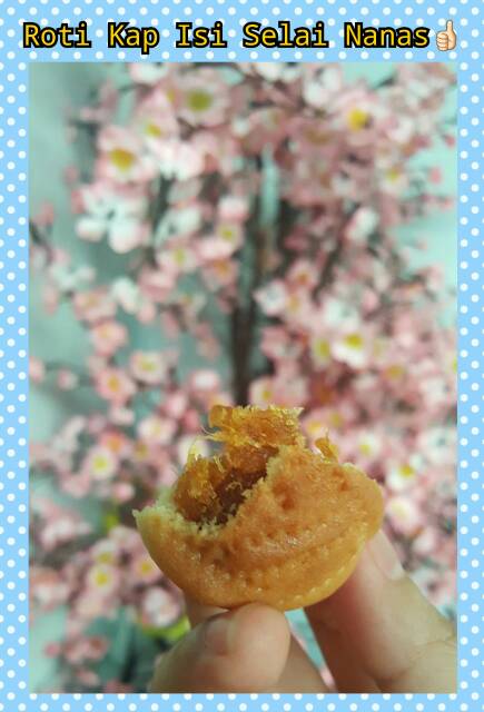 

PONTI DELIGHT Roti Kue Kap Selai Nanas Khas Pontianak oleh - oleh Pontianak,1 bkgs isi 10pcs