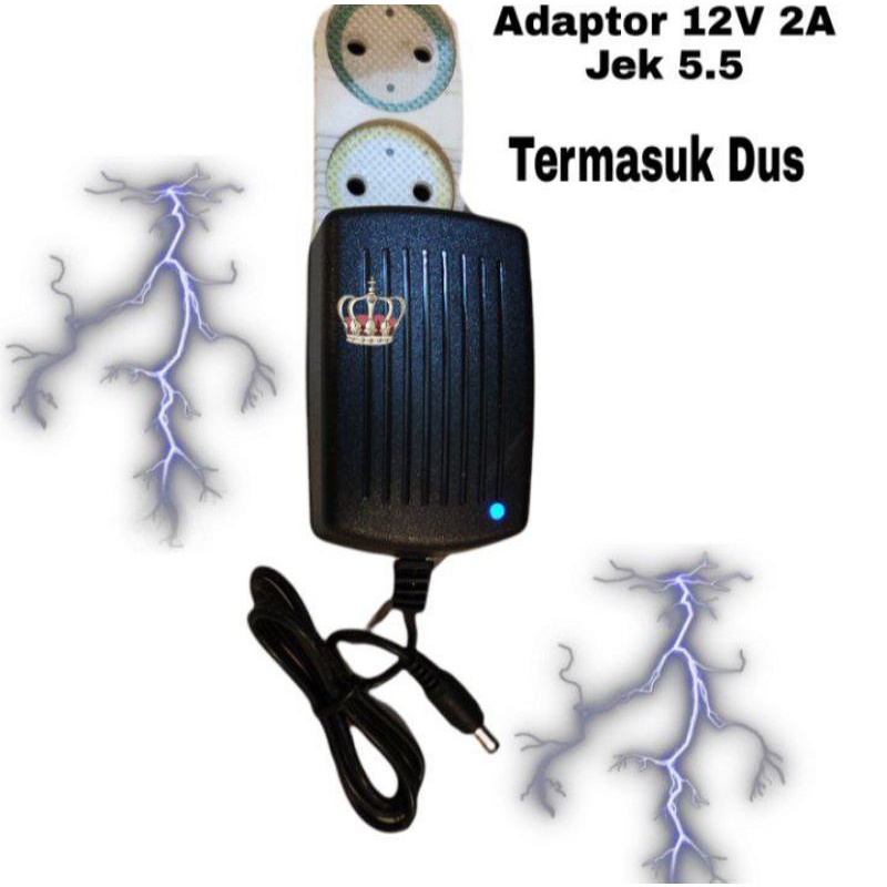 Charger camera kamera Cctv  Adaptor Adapter cctv 2A 12 Volt