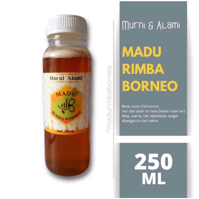 

Madu Multiflora Murni Alami Asli Hutan Pedalaman Kalimantan