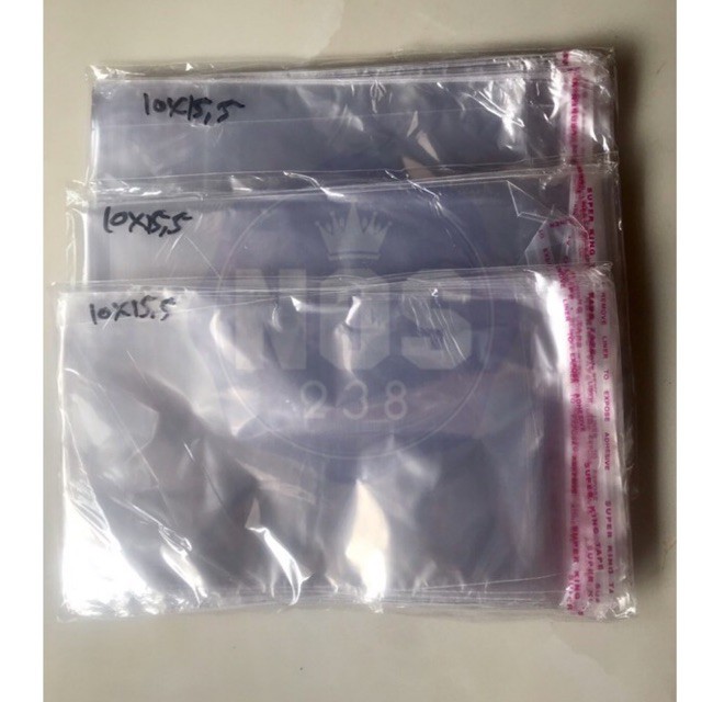 OPP Plastik 10x15.5cm isi +/-100lembar