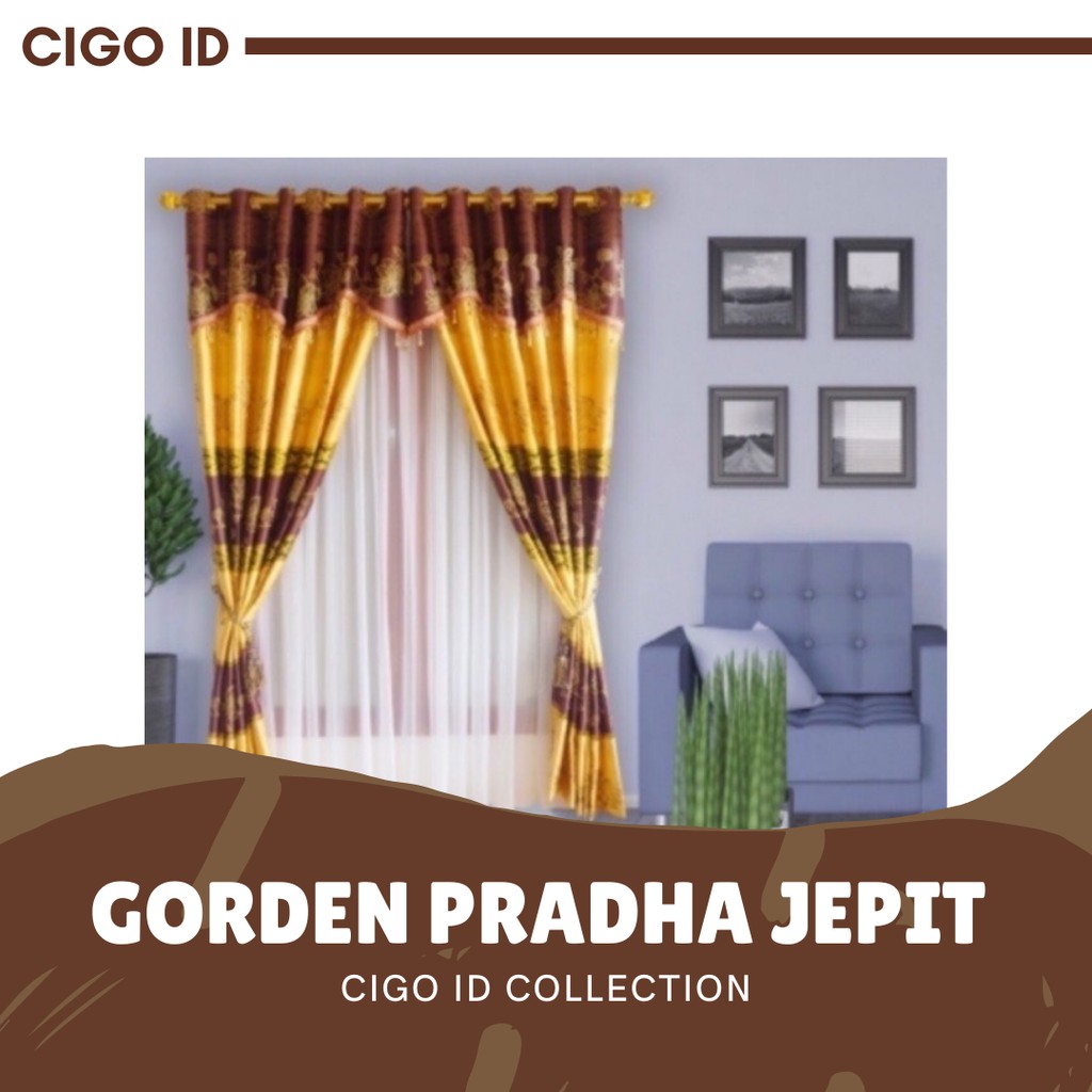 GORDEN METEOR JODHA PRADA JEPIT PONI PISAH UK 100x210