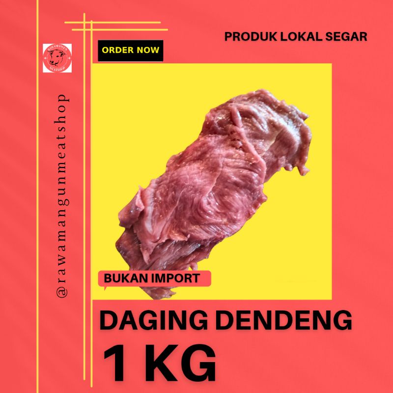 

(premium beef) daging sapi segar untuk dendeng 1 kg