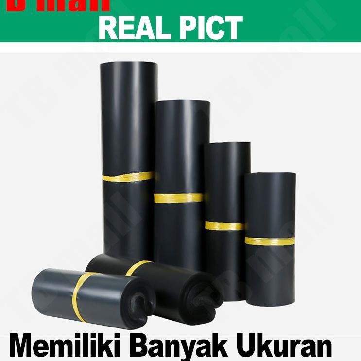 

➷tq Kantong Plastik Packing HD Online Shop Polymailer 16X20 cm Glossy Lem Perekat Tebal an ✹ Ready