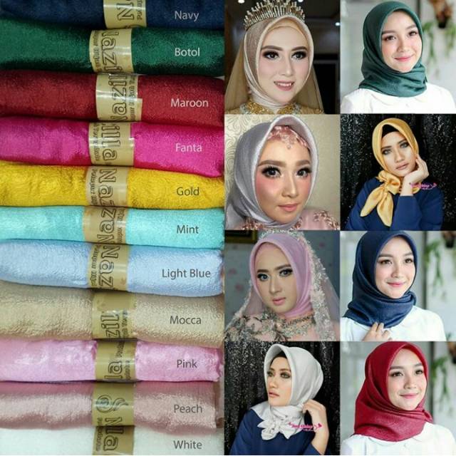 Jilbab segiempat original by Nazilla