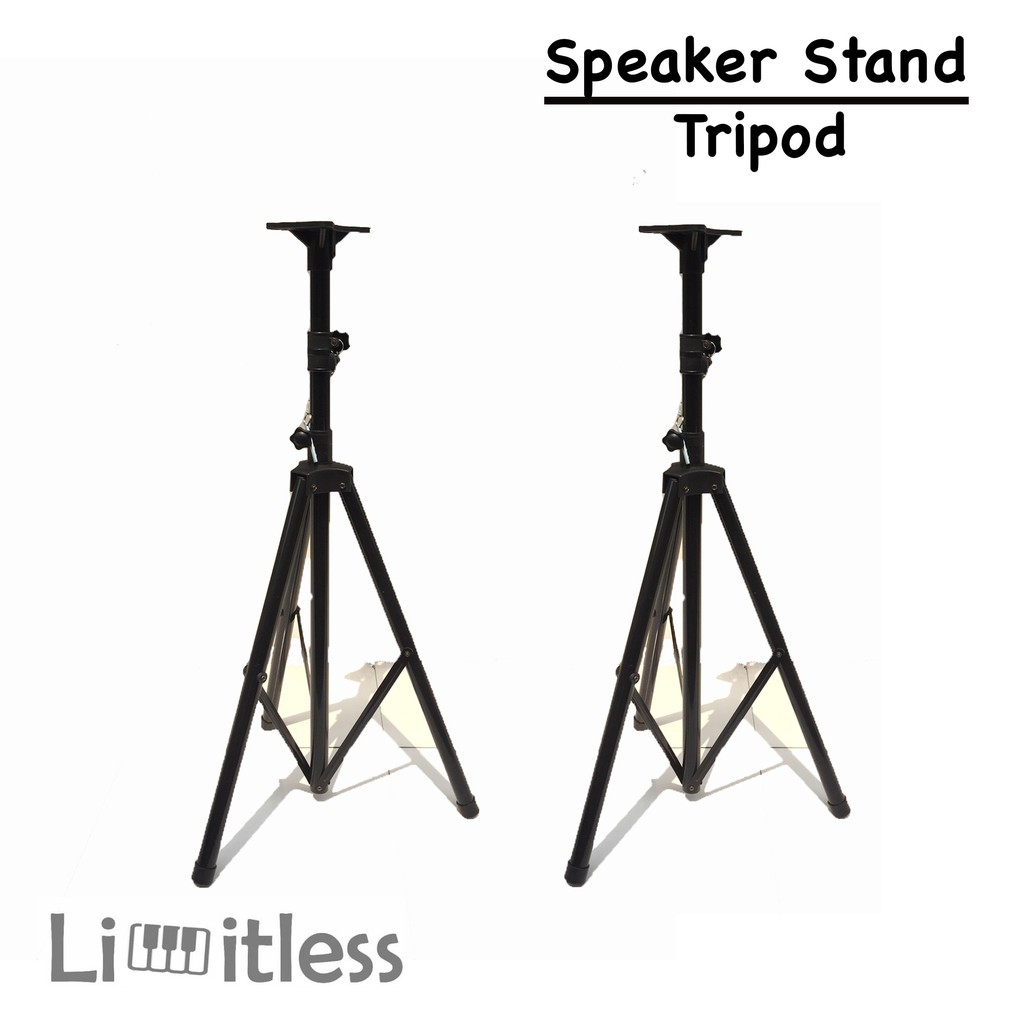 Stand Speaker Tripod Besi Besar Kuat dan Kokoh
