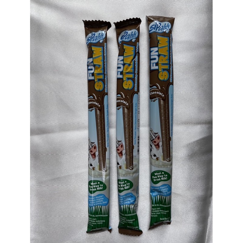 Sipahh Fun Straw (Coklat)