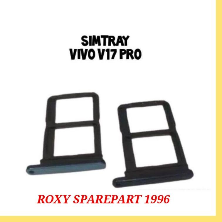 ゲ SIMLOCK SLOT TEMPAT KARTU SIM CARD VIVO V17 PRO ORIGINAL - SIM TRAY