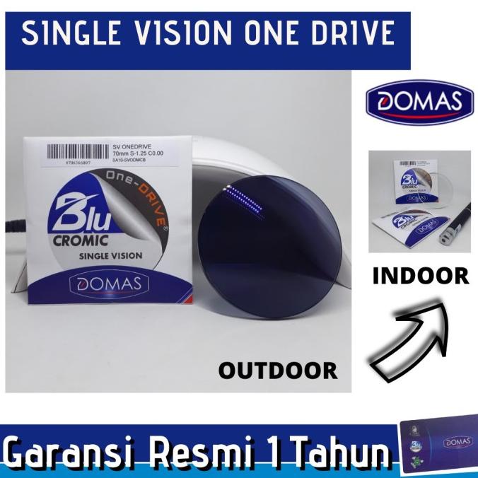 Lensa Kacamata SV ONE DRIVE BLUERAY + PHOTOCROMIC by DOMAS