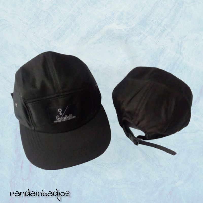 Topi Distro Pria 5 Panel Pria Wanita Unisex Murah