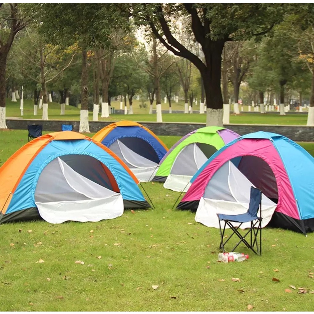 tenda camping kapasitas 10-11 orang dewasa tenda camping outdoor / indor