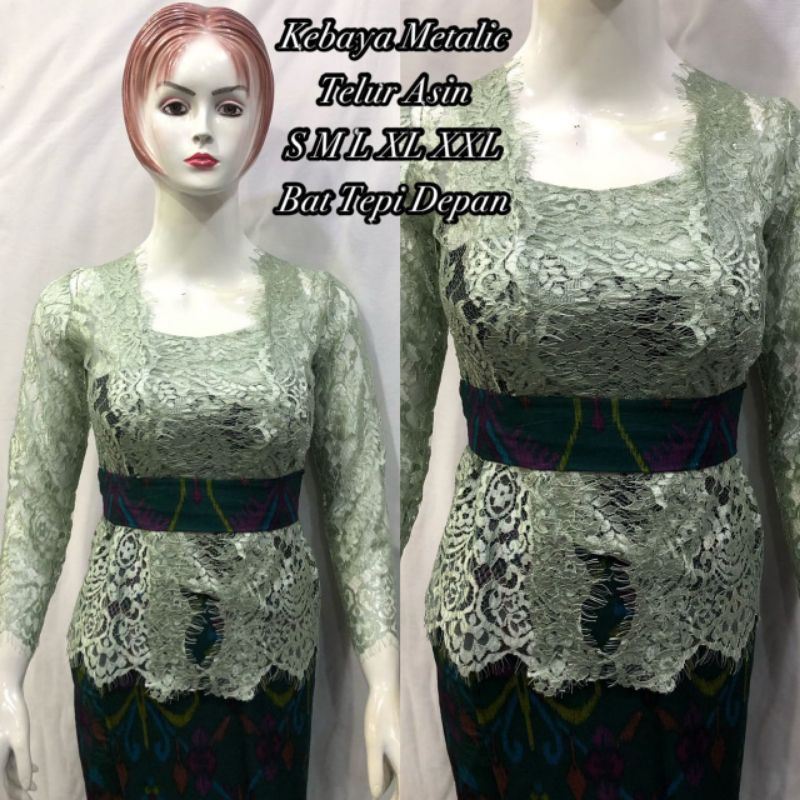 kebaya metalik