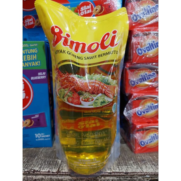 BIMOLI MINYAK GORENG 1 LITER 1LT 1 L