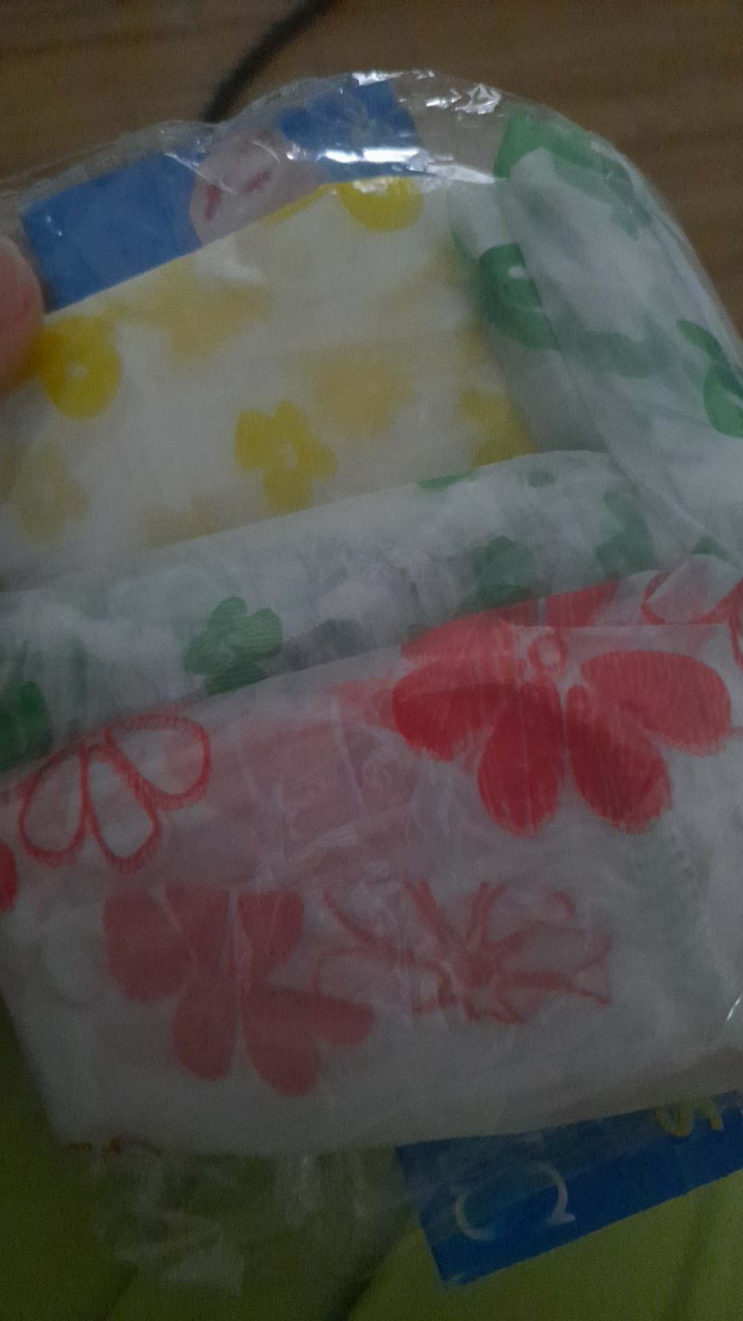 Shower Cap Plastik Isi 6 - Shower Cap Motif Isi 6