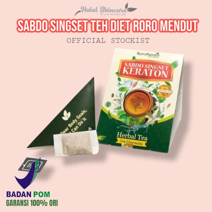 

Sabdo Singset Keraton Teh Diet Hijau Herbal By Roro Mendut (BERKUALITAS)