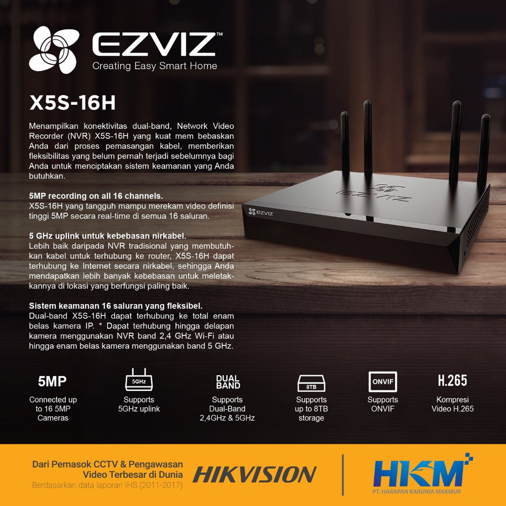 nvr ezviz 16 ch