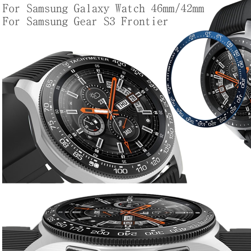 Ring Bezel Bahan Stainless Steel Untuk Samsung Galaxy Watch 42mm 46mm