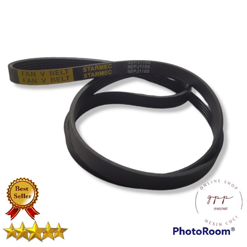Fanbelt 5pj1105 Vanbelt V Belt Panbel Mesin Cuci Mesin Dryer 5PJ 1105