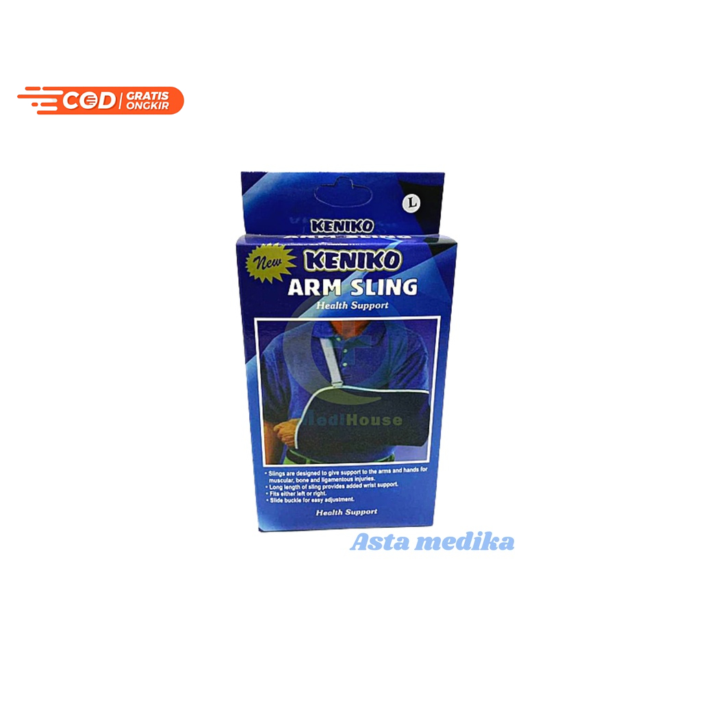 Arm Sling Comfort S, M, L, XL Onemed - Penyangga Lengan Patah Tulang - Gendonga Tangan Patah Onemed