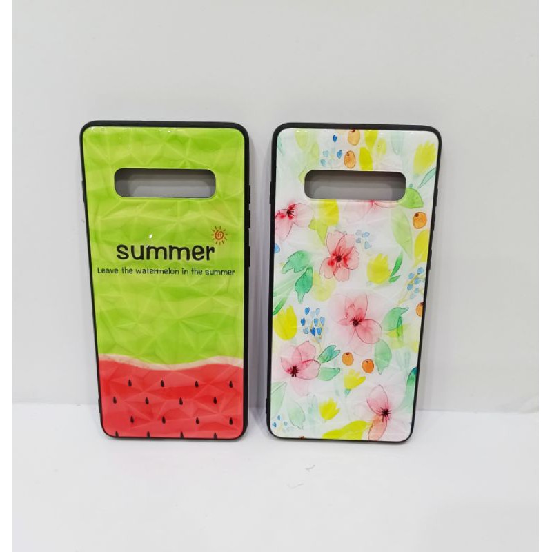 Sarung Hp Softcase Silicon Jelly Case Samsung S10+ S10 plus Motif Casing Hp Samsung S10+