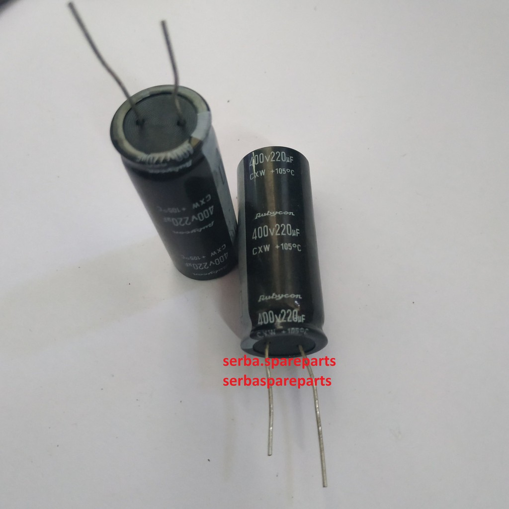 Elco 220 UF 400 V RUBYCON