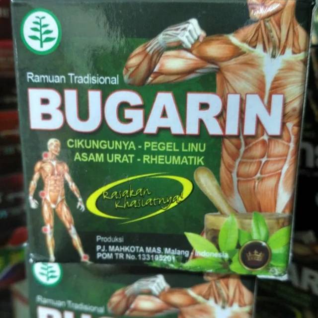 BUGARIN ORIGINAL,  OBAT CIKUNGUNYA ASAM URAT RHEUMATIK