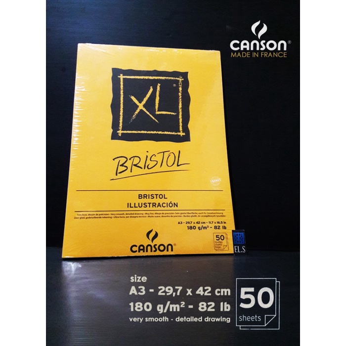 

Sketsagambar- Canson Xl Bristol A3 -Buku-Gambar-Sketsa.