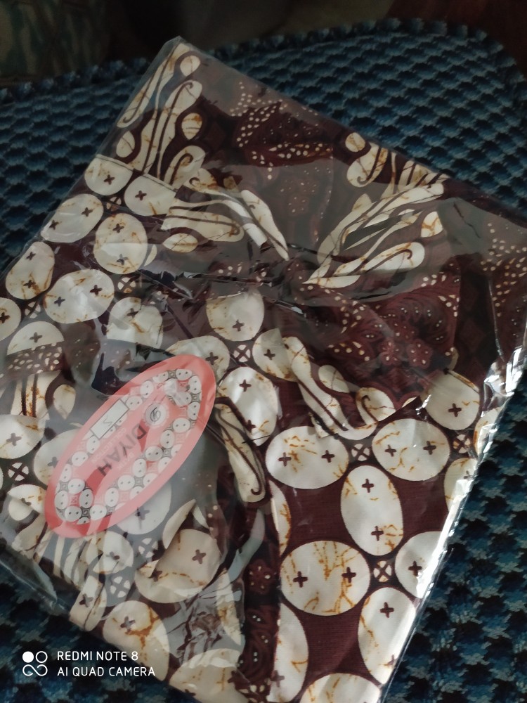 Dress Batik Anak Size S Usia 2,5 Th - 4th