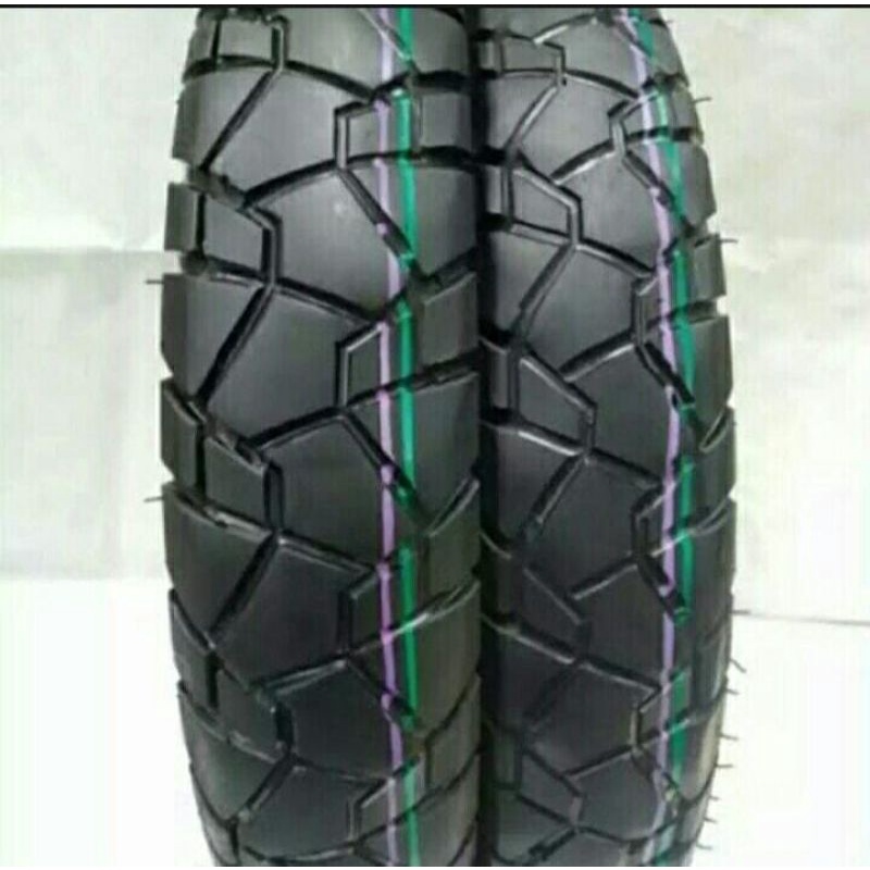 sepasang ban motor bebek metik