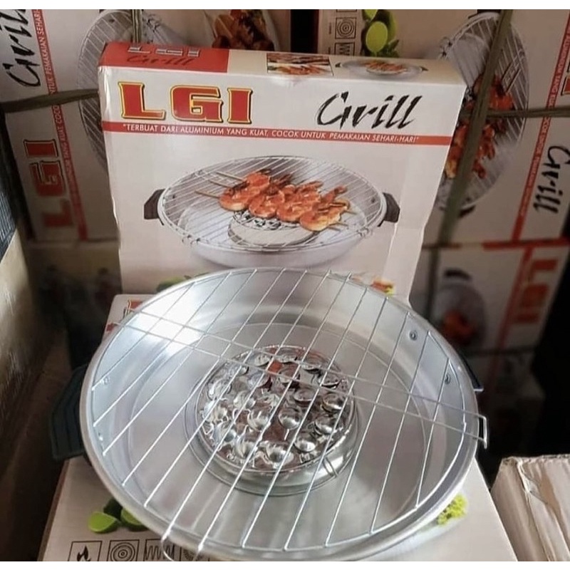 LGI GRILL / alat pemanggang / grill / pemanggang happy grill panggangan