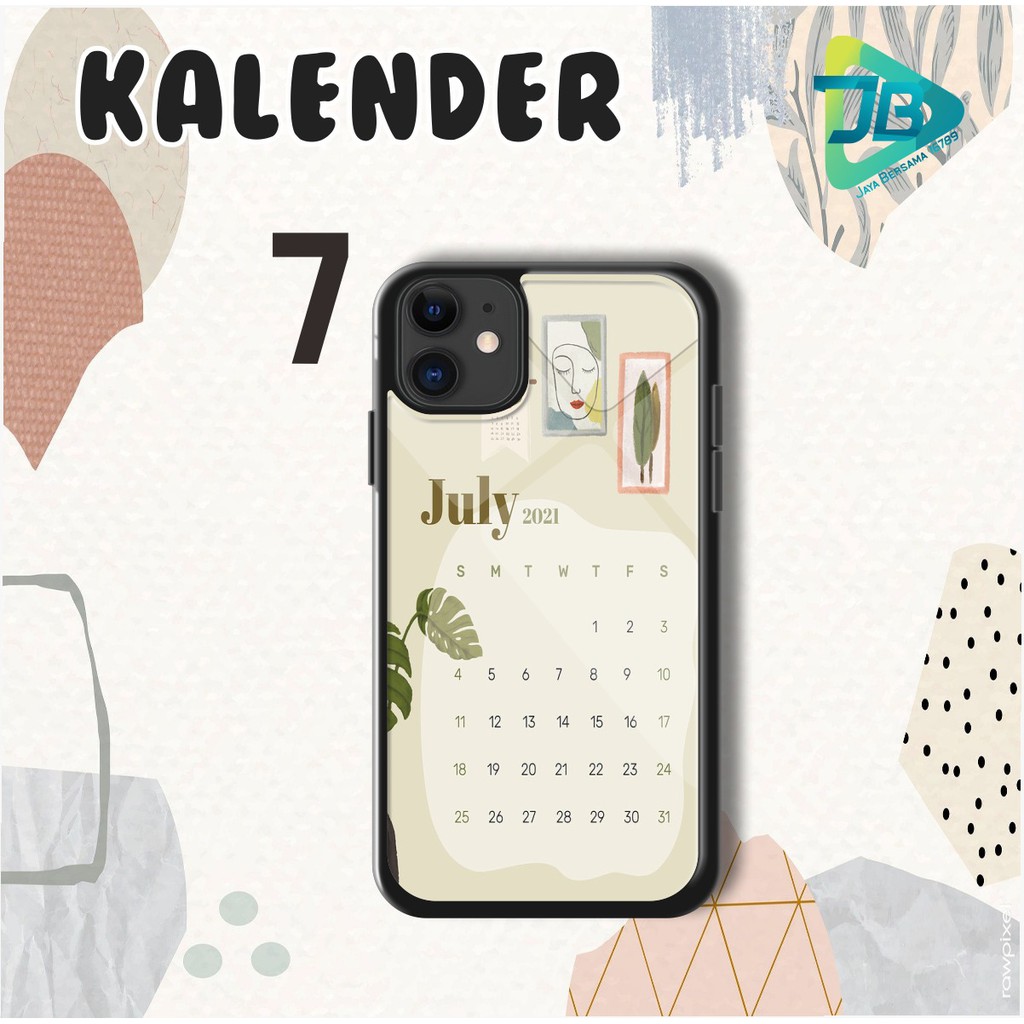 HARDCASE 2D GLOSSY KALENDER VIVO V11 V15 V17 PRO V19 V20 V20SE S1 IQOO NEO Z1X S1 Z1 PRO Z5X JB3063