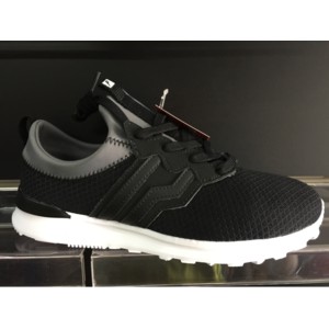 Sepatu casual running piero original Terraflex black/raven jogging