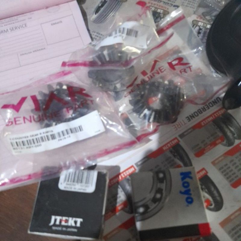 paket gearbox viar roda tiga ori