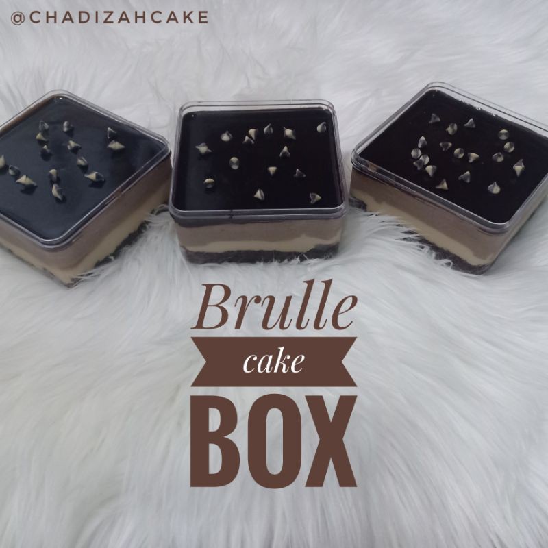 

Dessert box BRULLE CAKE
