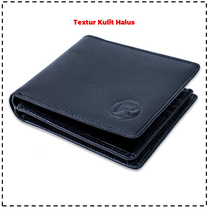 DOMPET WALLET KULIT PRIA SAPI ASLI ORIGINAL LIPAT MURAH IMPORT KEREN DISTRO BRANDED TIPIS TERBARU 3D