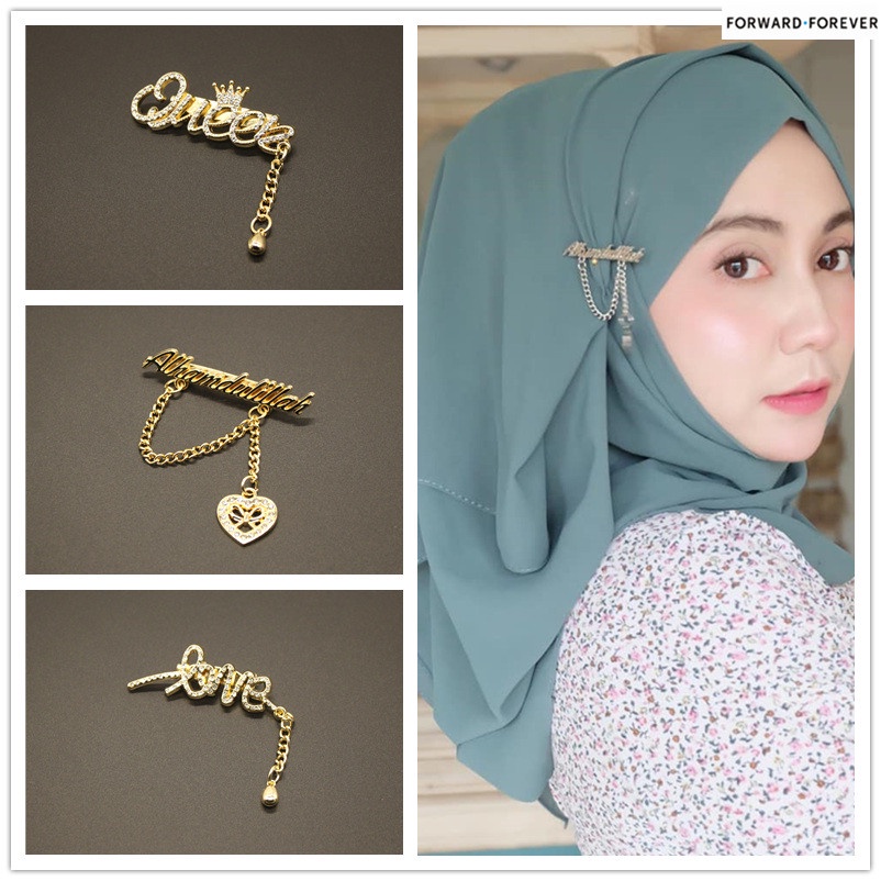 New Brooch Accessories hijab pin pin tudung M40236