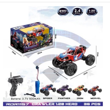 MAINAN ANAK CRAWLER 1:20 IRON RDR 1015