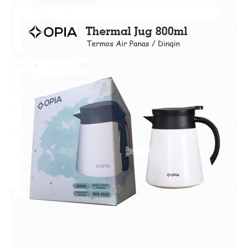 Opia Tritan Thermal Jug Termos Air 800ml - Tersedia Pilihan Warna