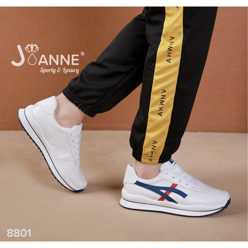 RESTOCK! [ORIGINAL] JOANNE Leather Sneakers Shoes Sepatu Wanita #8801