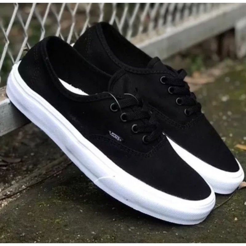 Sepatu Old School Pria Murah Sepatu Sekolah Pria Dewasa Hitam Sepatu Hitam Cowok Remaja Sepatu Sneak