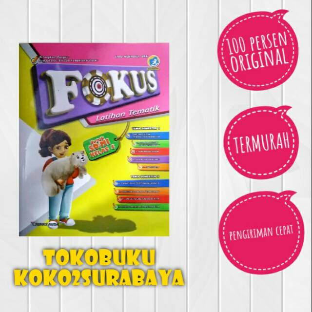 BUKU FOKUS LATIHAN TEMATIK SD KELAS 5 K13