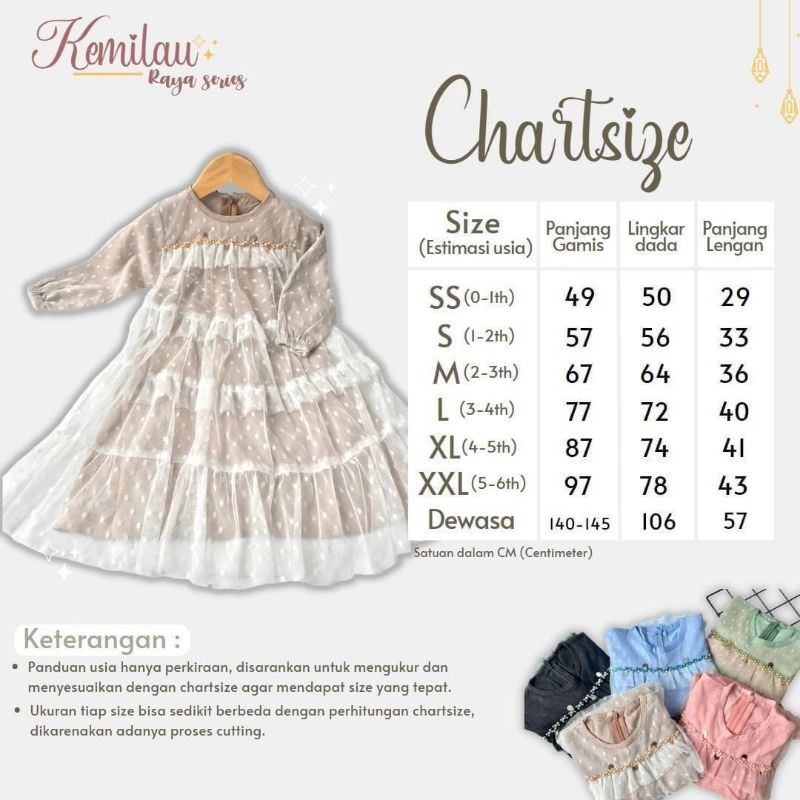 KEMILAU RAYA OYRINS | Gamis Anak Balita Bayi Perempuan Oyrins-1