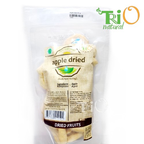 

Trio Natural Apple Dried 225 gram