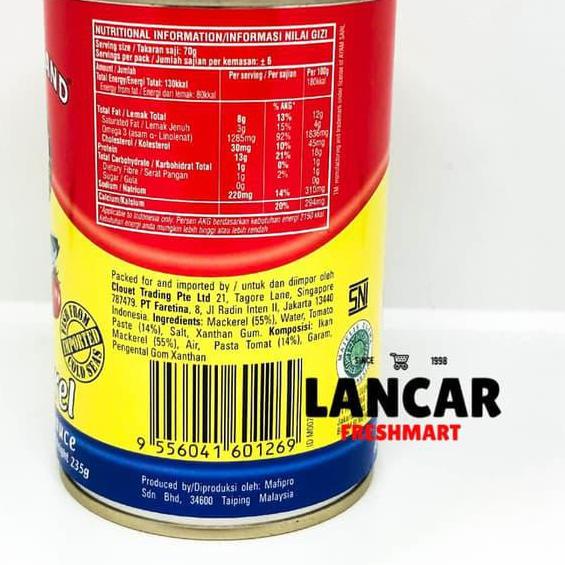 

SALE✅AYAM BRAND IKAN SARDEN 425GR|SQ3