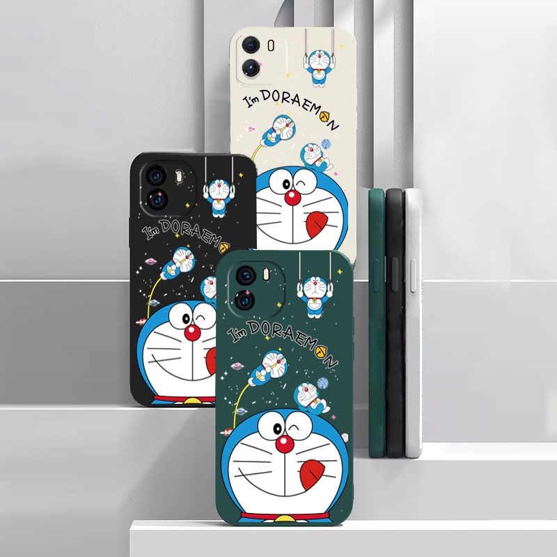 Soft Case Hp Gambar Doraemon Bahan Silikon Untuk Hp OPPO A17 / A16 / A77S / A57 / 2022 / A15 / A16 / A16K / A54 / A53 / A12 / A5S / A7 / A3S / A11k / A31 / A52 / A94 / A93 / A37 / F9 / 4F /